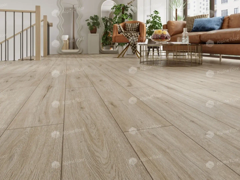 Каменно-полимерная плитка Alpine Floor Соло плюс (Solo Plus) Прэсто ЭКО 14-801