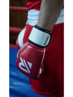 Перчатки боксерские RAGE FIGHT GEAR красно-бел.