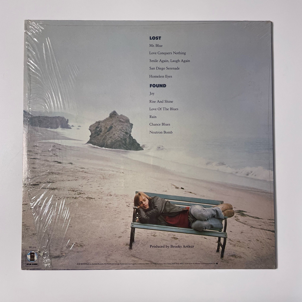Винтажная виниловая пластинка LP Keith Carradine, Lost And Found (США 1978)