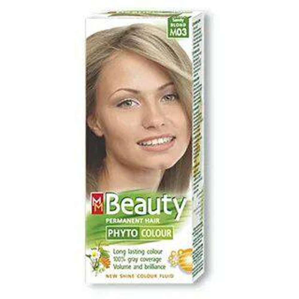MM Beauty краска для волос M03 Песочно-русый *20