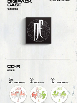 Альбом Super Junior D&E - Bad Blood 4th Mini Album 3 Version SET