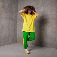 Джоггеры "Bb team GREEN" подростковые