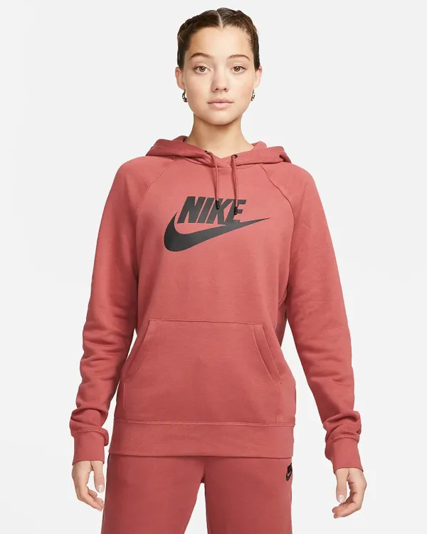 Толстовка женская NIKE W NSW ESSNTL HOODIE PO HBR
