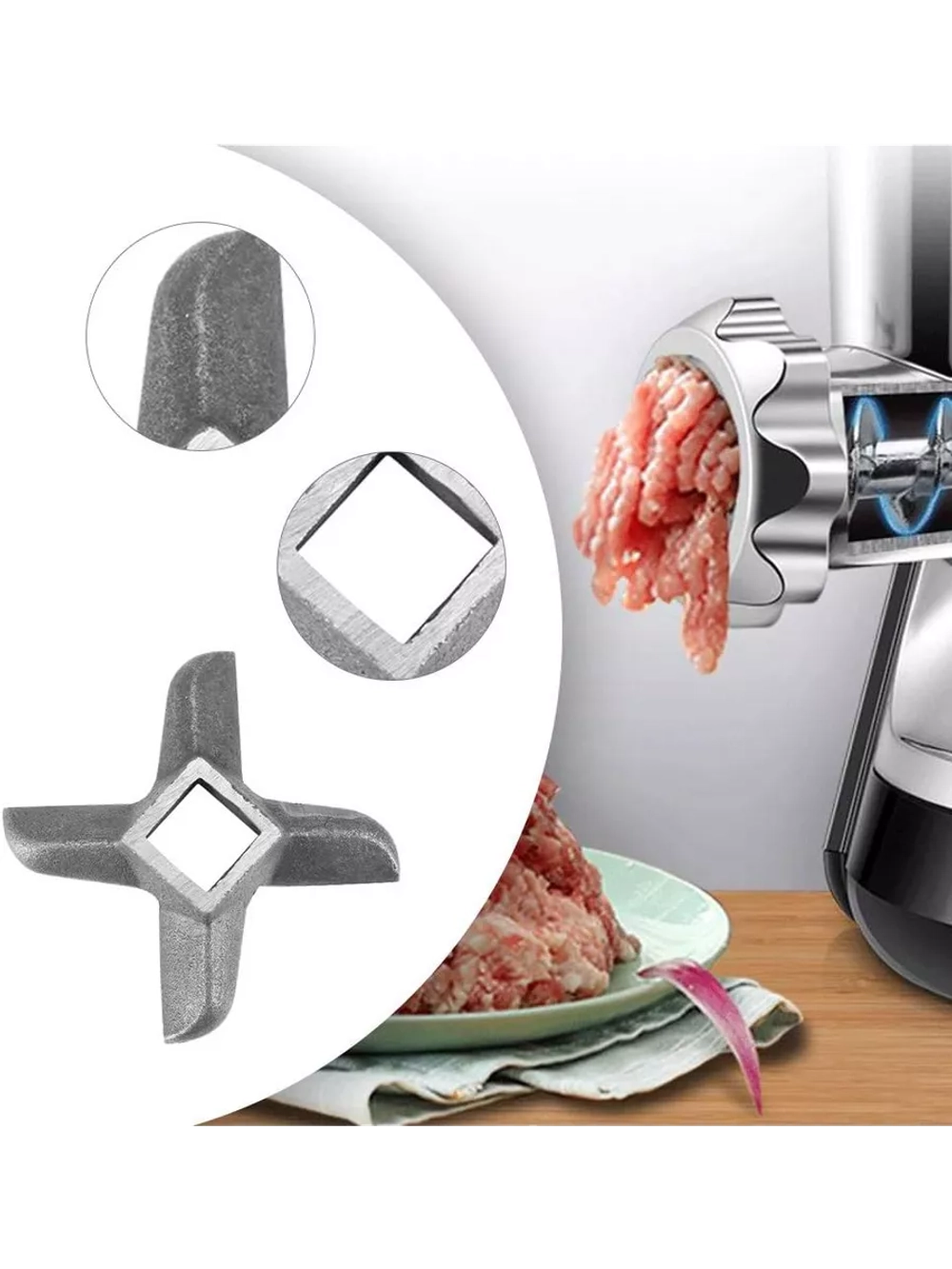 Нож для мясорубки Kenwood (10.5 мм), MG, KM - серий KW714431 (KW658522, MM01W03)