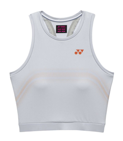 Женский теннисный топ Yonex RG Tank - silver grey