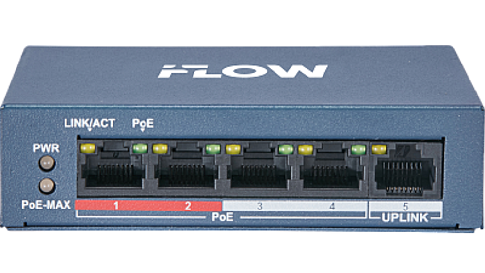 Коммутатор IFLOW F-SW-EU205POE-V/L