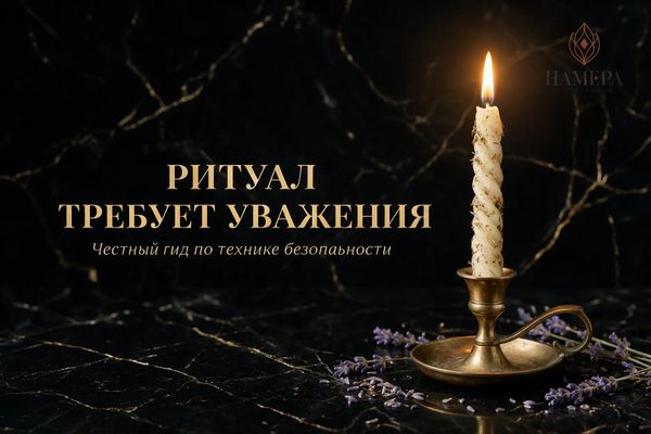 Техника безопасности свечей: правила ритуала от НАМЕРА Техника безопасности свечей: правила ритуала от НАМЕРА