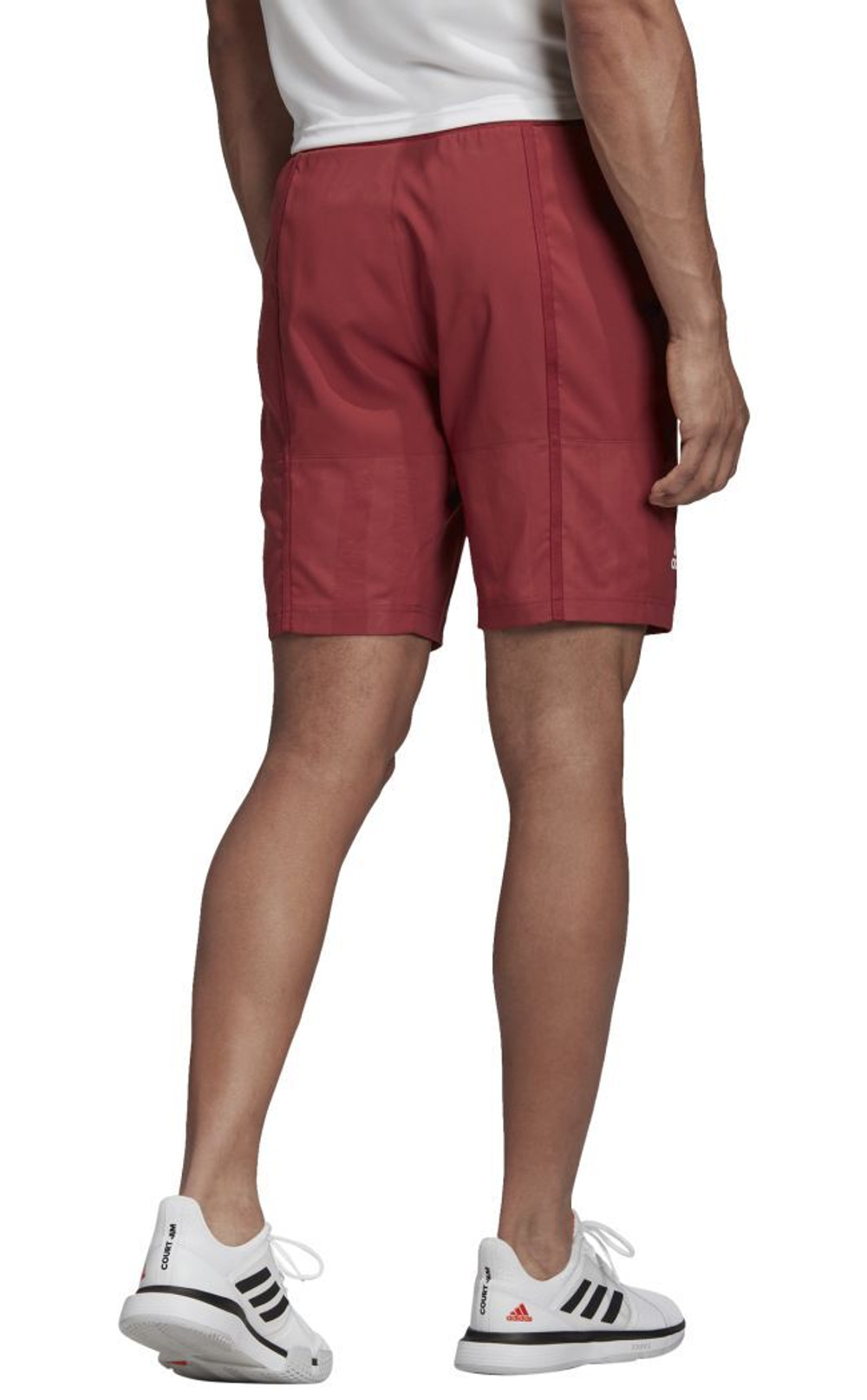 Мужские шорты теннисные Adidas Ergo Short ENG M - legend red/white