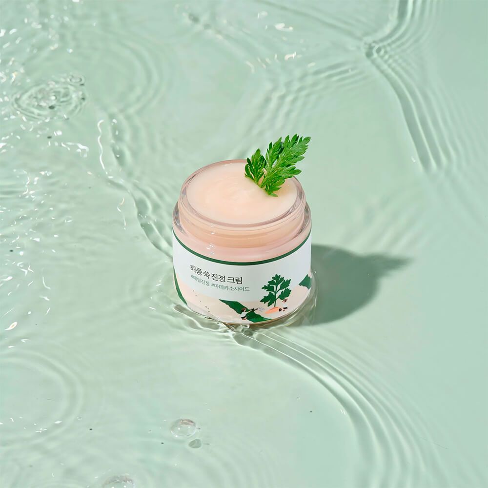 Успокаивающий крем с экстрактом полыни ROUND LAB Mugwort Calming Cream 80 мл