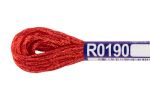 Мулине Gamma вискоза 100%, цв.R0190 красный, 12 мотков по 8 метров