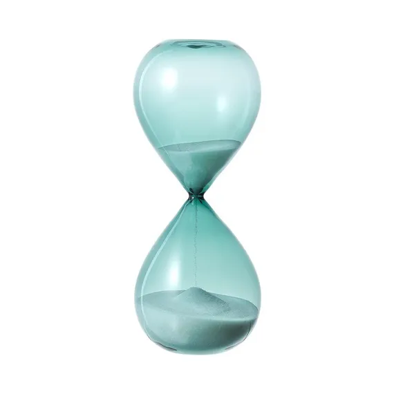 Часы песочные timeless, 30 минут, бирюзовые