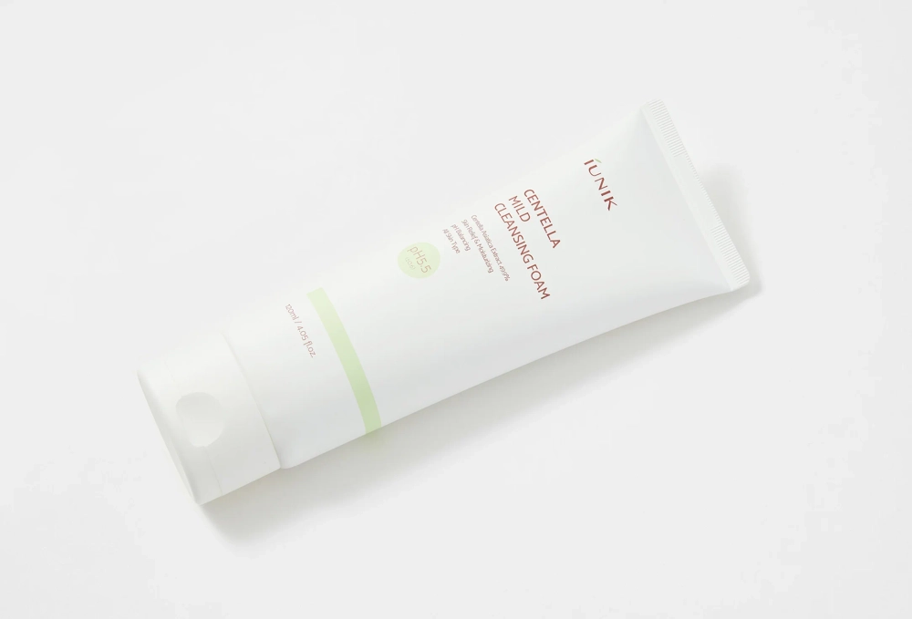 Пенка мягкая с центеллой iUNIK Centella Mild Cleansing Foam, 120 мл