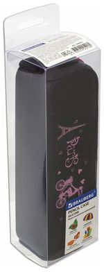 Пенал-косметичка BRAUBERG, силикон, "Paris", 20х5х6 см, 229033