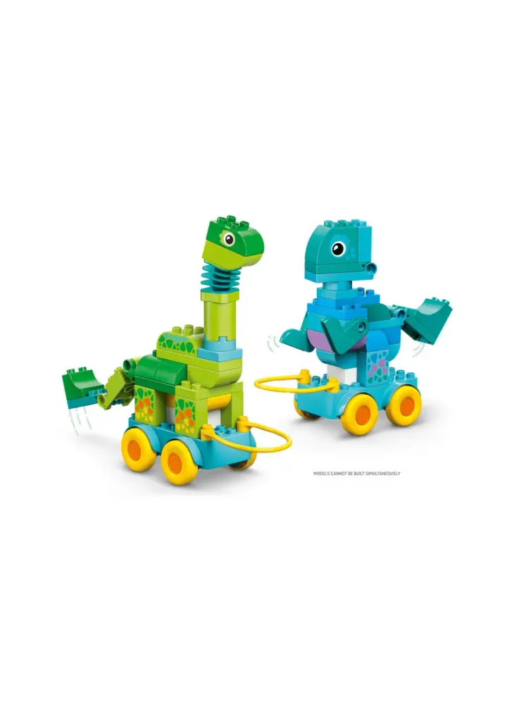 Конструктор DUPLO 10451 Динозавры на колесах 3в1