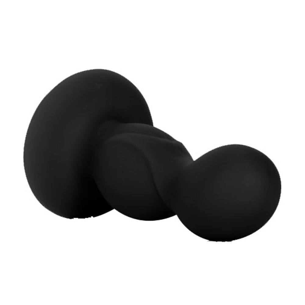 Черный анальный стимулятор 10,75см California Exotic Novelties Silicone Back End Play SE-0416-03-2