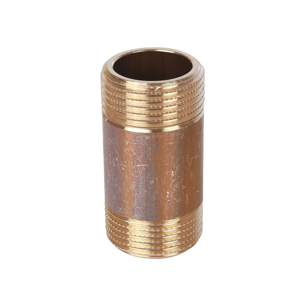 Удлинитель резьбовой STOUT SFT 0062 - 3/4" длина 50 мм (НР/НР, латунь без покрытия)
