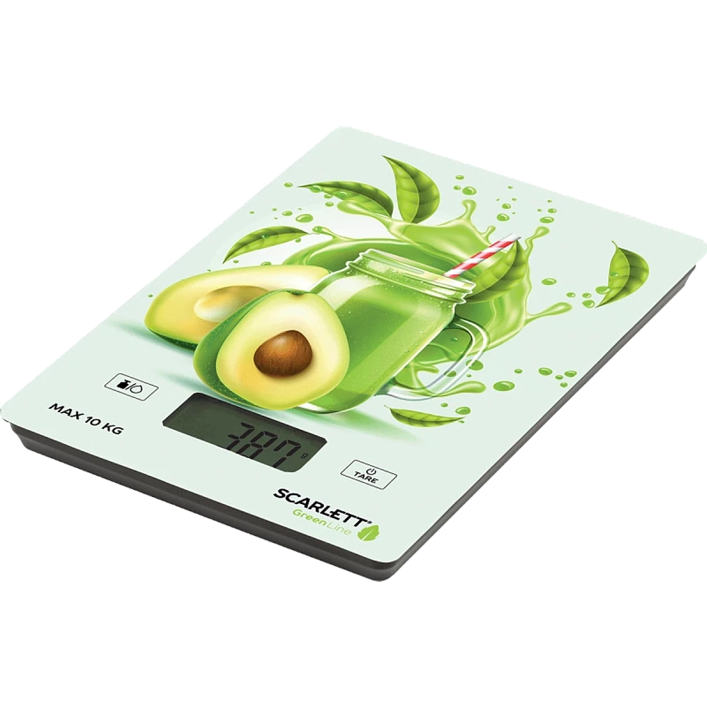 Весы кухонные SCARLETT SC-KS 57 P74 GREEN LINE