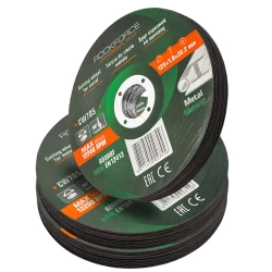 Круг отрезной по металлу 125x1.0x22.2мм (к-т 30 шт) RockFORCE RF-CW705[к-т 30 шт.]