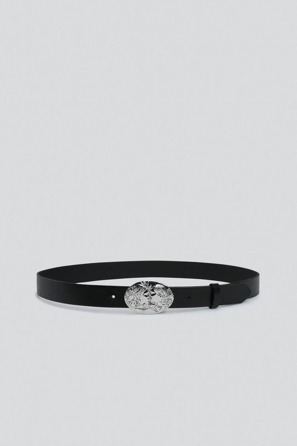 ZARA X BAISI GUADAGNINO КОЖАНЫЙ РЕМЕНЬ, ЧЕРНЫЙ