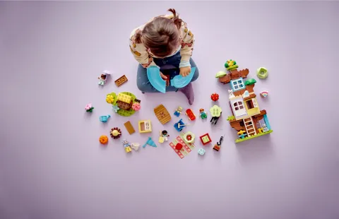Конструктор LEGO Duplo 10993 Дом на дереве, 3в1