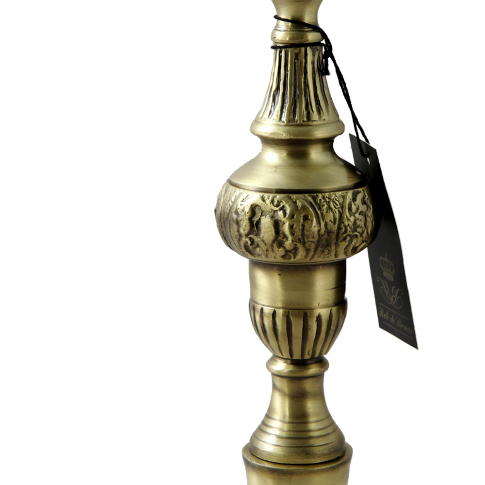 Bello De Bronze Канделябр Джустиса, антик