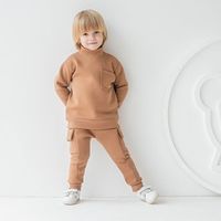Свитшот-оверсайз "Песок" утепленный