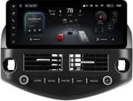 Магнитола для Toyota RAV4 3 2005-2012, Vanguard - Teyes CC4PRO монитор 12.3" 2K QLED + рамка LUX 1, Android 13, Быстрейшая, Snapdragon 778G, ИИ, CarPlay, DSP, 4G SIM-слот
