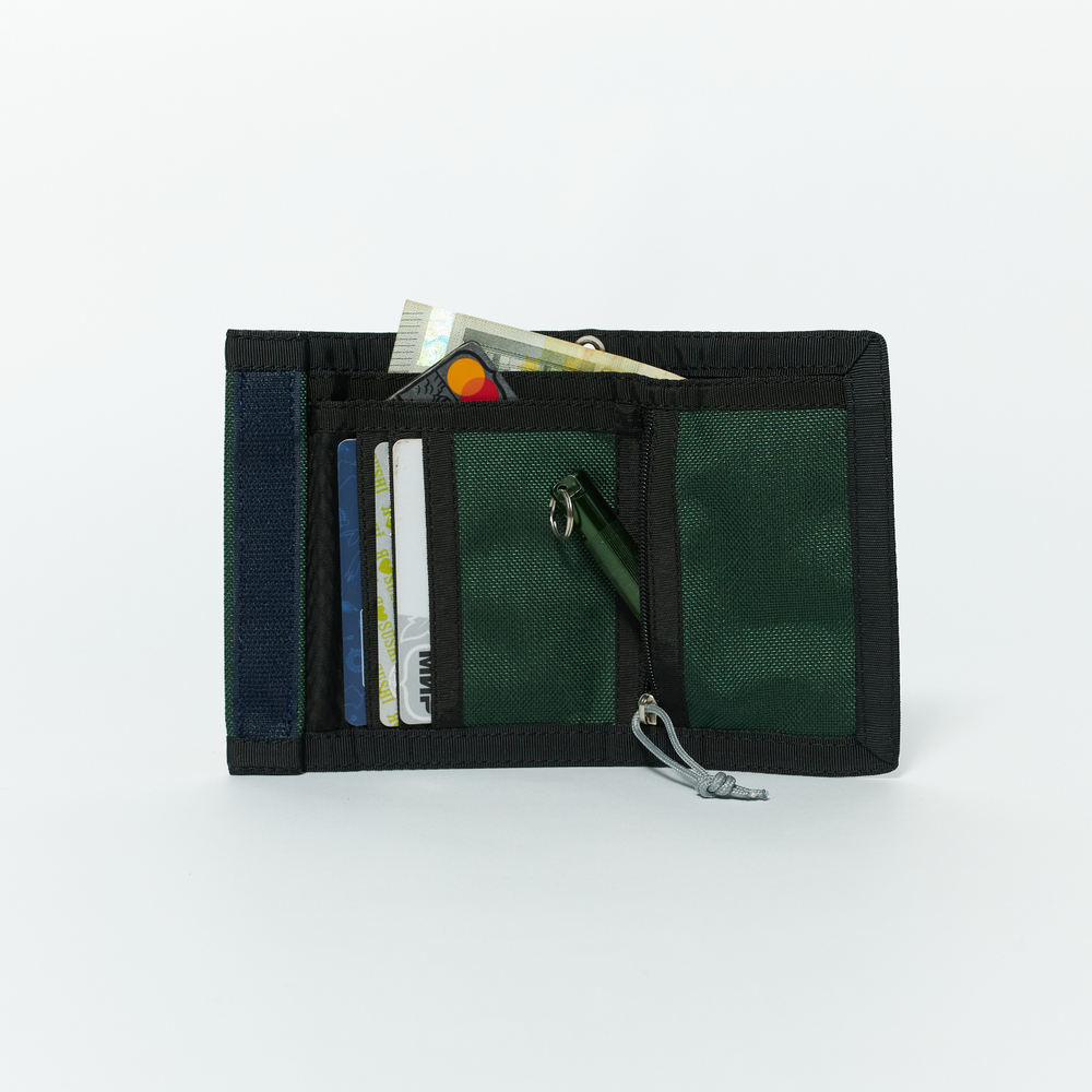 Кошелек Wallet темно-зеленый