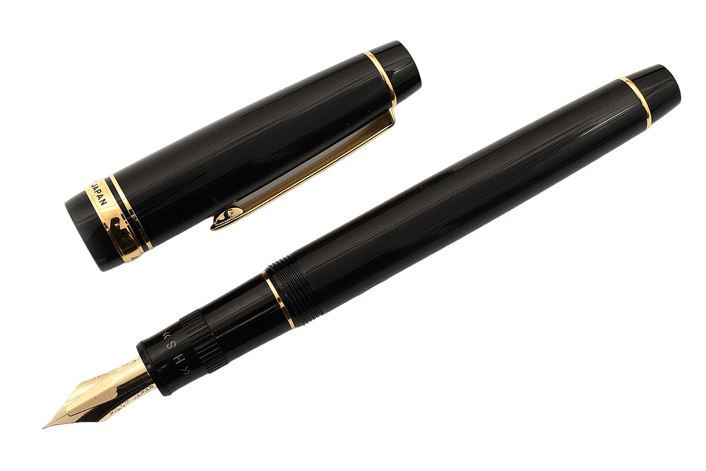 Перьевая ручка Pilot Justus 95 с золотым пером F (FJ-3MR-SB-FM) 2