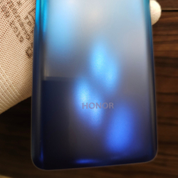 Крышка для Honor View 30 Pro (заднее стекло) "хорошее качество" цвет: синий