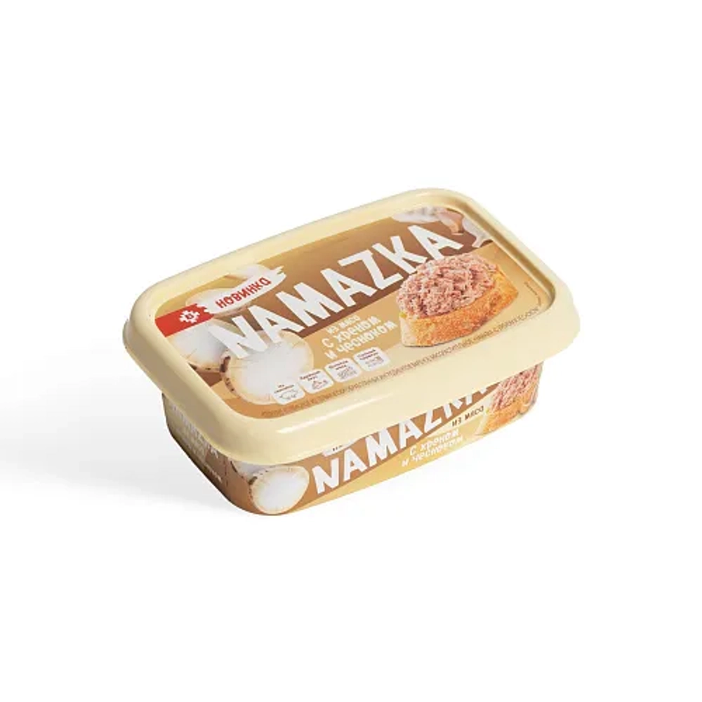Брест МК НАМАЗКА из мяса с хреном и чесноком пл\б 150 г
