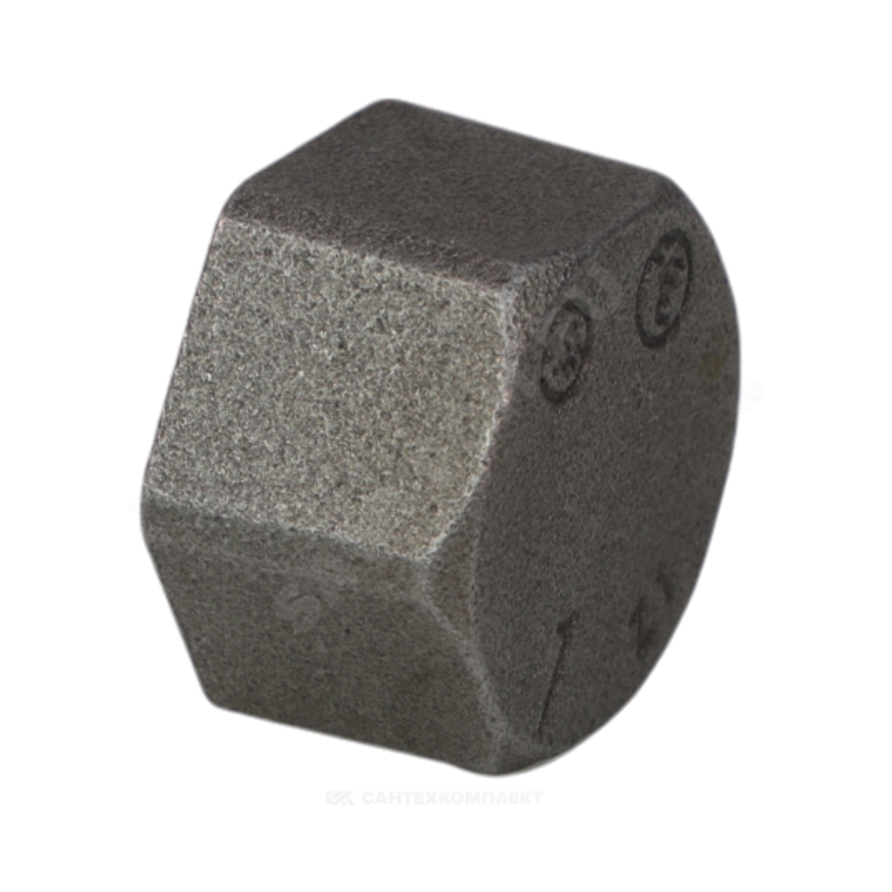 Заглушка чугун Ду 32 (1 1/4") ВР Fittex PLUS