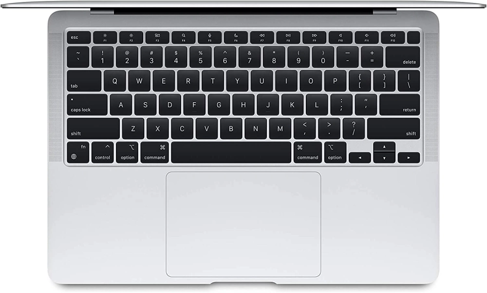 Ноутбук Apple MacBook Air A2337 M1 8 core 8Gb SSD256Gb/7 core GPU 13.3" IPS (2560x1600) macOS silver WiFi BT Cam (MGN93LL/A)
