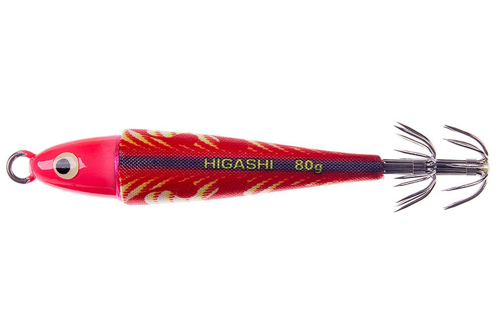 Кальмарница HIGASHI Squid Cloth sinker 80g #08 Red Shad