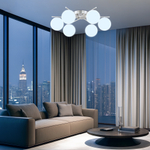 Citilux Адам Смарт CL228A161 RGB LED Умная люстра Матовый Хром