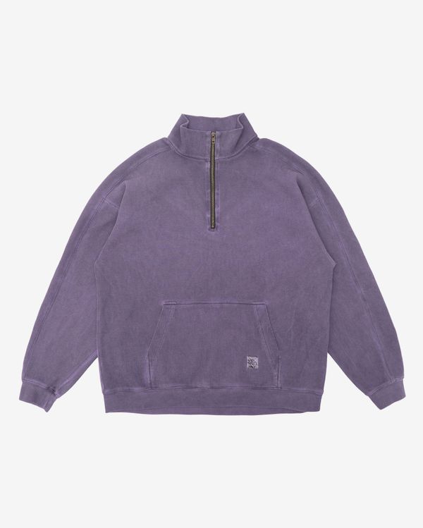 Толстовка FW Hafl-Zip Dyed Purple - фото 1