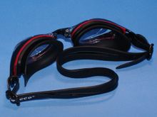 Очки для плавания SG1603-Ч цвет черный/красный