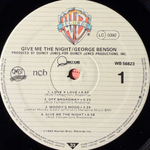 George Benson – Give Me The Night (Скандинавия 1980г.) Т
