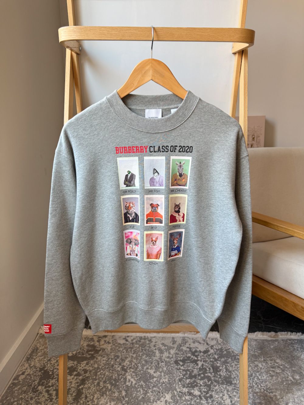 Новый хлопковый свитшот Burberry, 164
