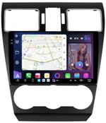 Магнитола для Subaru Forester 4, XV 1 2015-2018, Impreza 4 - FarCar S500-TS20 монитор 9.5" 2K QLED на Android 14, Быстрейшая, CarPlay, 4G SIM-слот