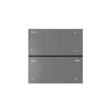Настенная панель для управления трековой системой DK7201-DG серый Smart Air Control Denkirs