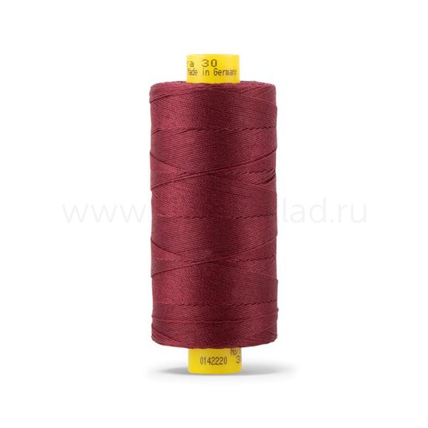 Нитка Gutermann Mara 30 (300 метров), 1 кат., для отстрочки | 369 винный