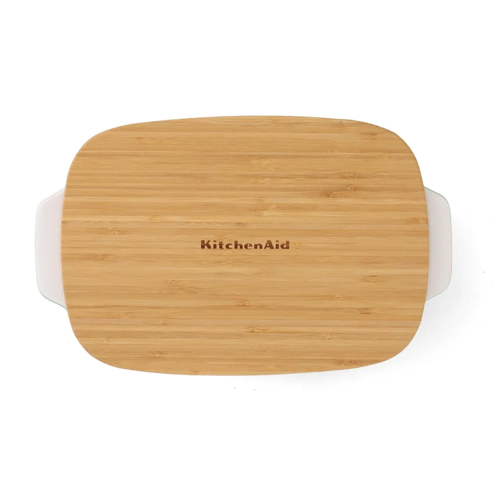KitchenAid Керамическое блюдо 40x25x8,8 см + фисташковая крышка EAN 4894871028760