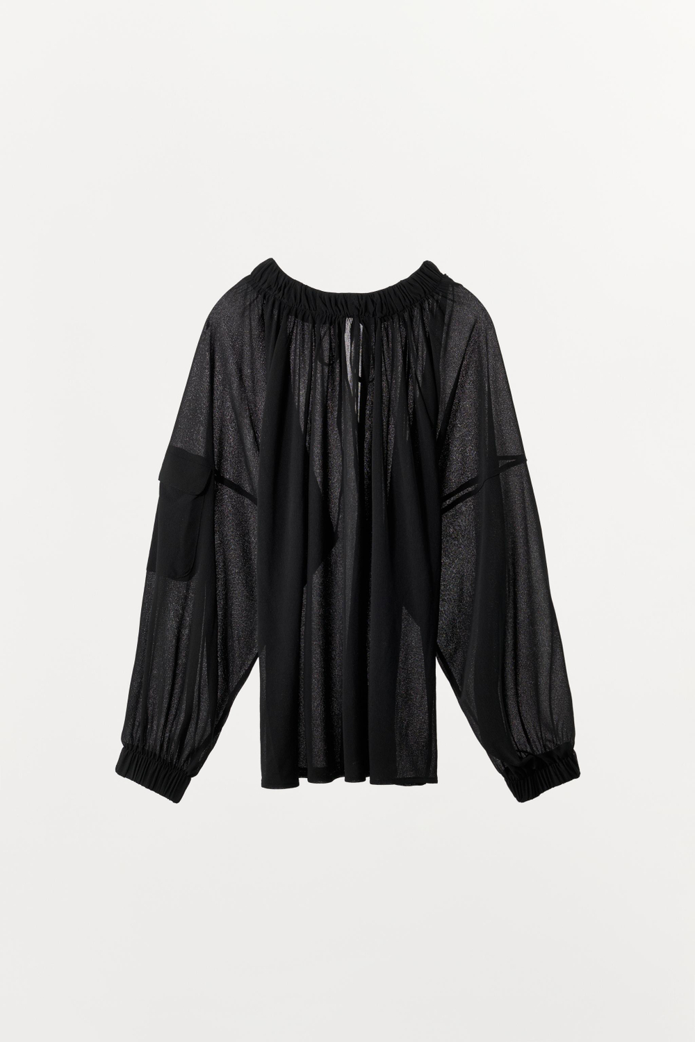 РУБАШКА С ПРОЗРАЧНЫМИ ВСТАВКАМИ — ZARA