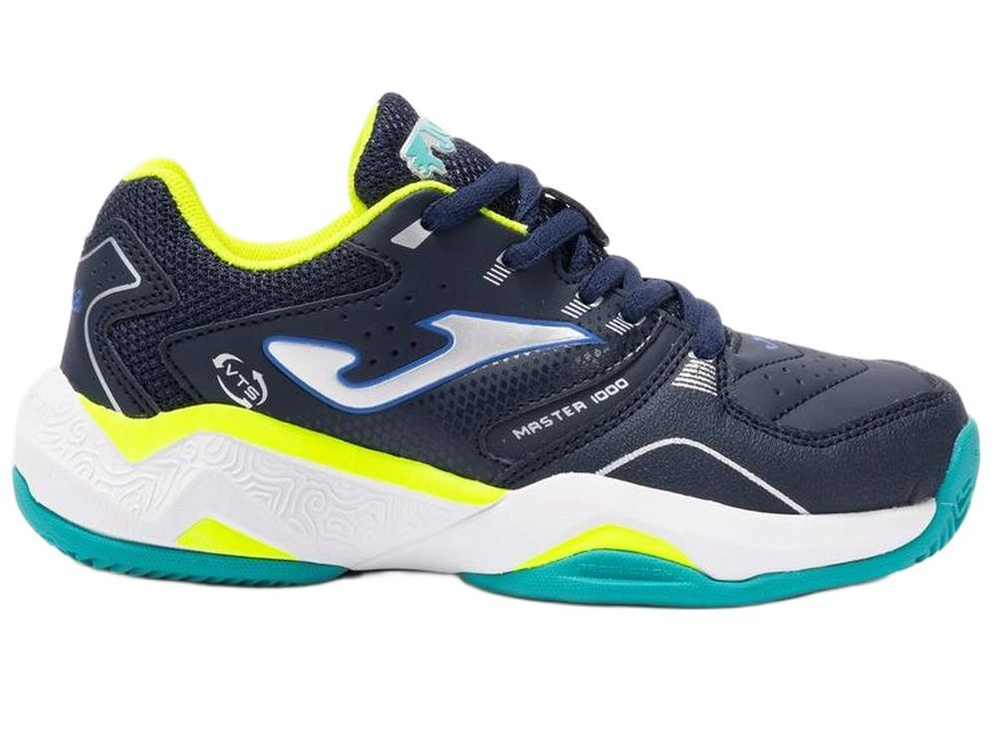 Детские теннисные кроссовки Joma Master 1000 Junior 2503 Clay - navy blue
