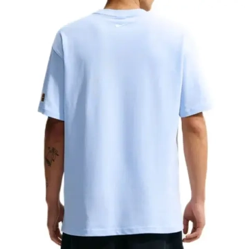 Мужская теннисная футболка Nike Club Rules Logo2 - hydrogen blue