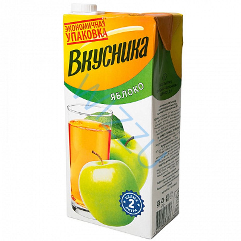 Сок Вкусника яблочный 1,93л