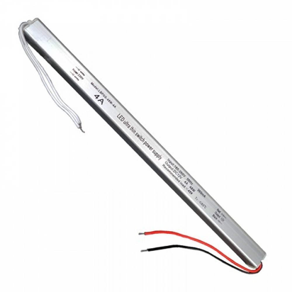 Блок питания 48Вт, 12В, 4А, IP23 Super Slim