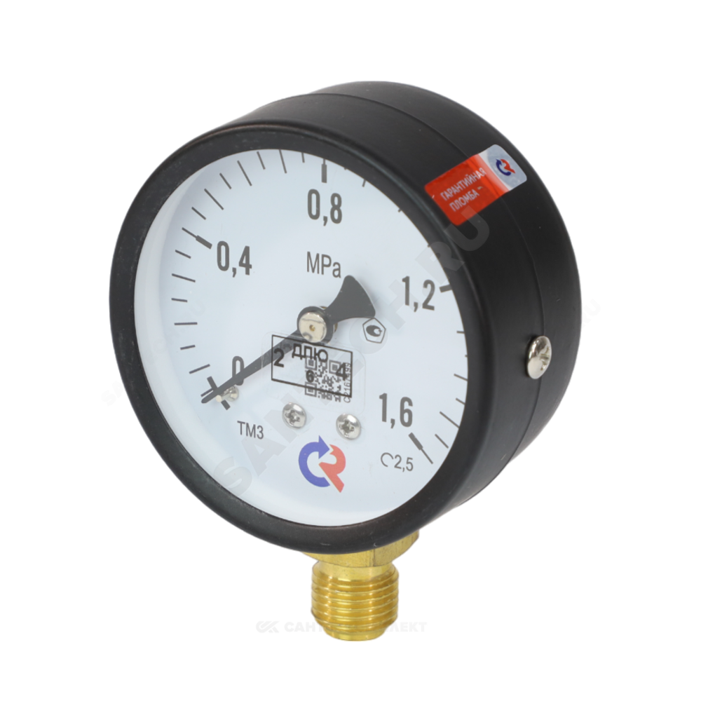 Манометр ТМ-310Р.00 радиальный Дк63мм 0-1,0 МПа кл.1,5 G1/4" Росма 00000009573