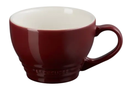 Le Creuset Кружка 400 мл для капучино гранат 70304409490002
